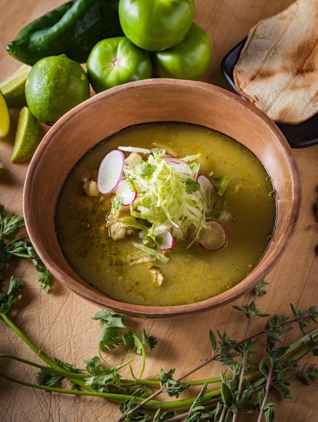 Pozole Verde.
